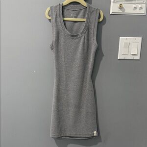 Stylish Gray Sleeveless Kids Dress